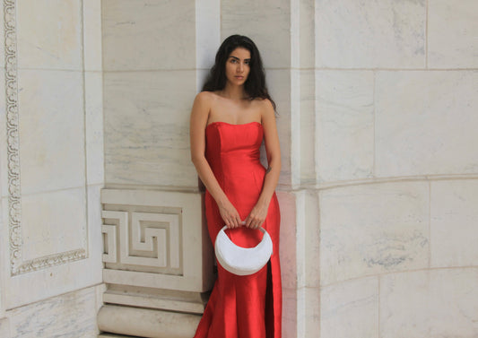 Lune - Moon Leather Handbag