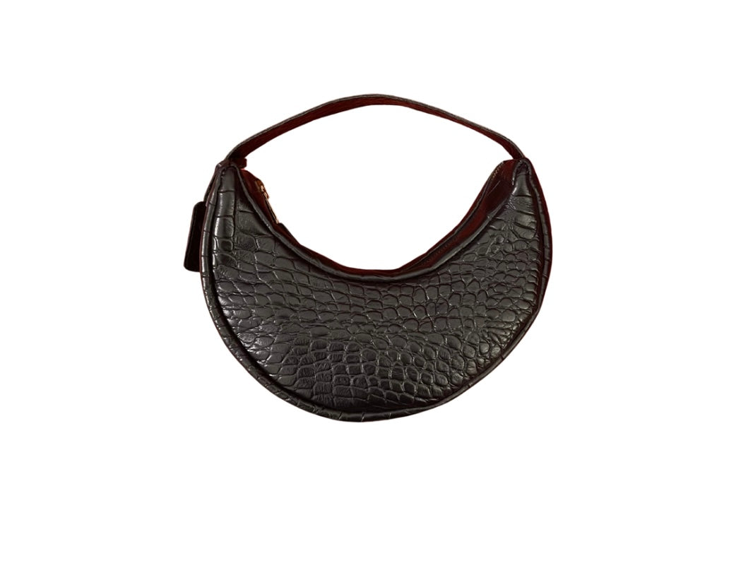 Lune en noir-croco